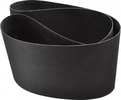 Made in USA - 6" Wide x 48" OAL, 120 Grit, Silicon Carbide Abrasive Belt - Silicon Carbide, Fine, Coated, X/Y Weighted Cloth Backing, Wet/Dry, Series S181 - Exact Tooling