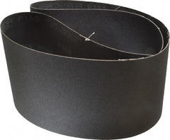 Made in USA - 6" Wide x 48" OAL, 180 Grit, Silicon Carbide Abrasive Belt - Silicon Carbide, Very Fine, Coated, X/Y Weighted Cloth Backing, Wet/Dry, Series S181 - Exact Tooling