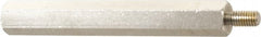 Electro Hardware - #4-40, 1/4" OAL, 3/16" Across Flats, Stainless Steel Hex Male/Female Circuit Board Standoffs - 1/4" Thread Depth, 1/4" Body Length, Passivated Finish - Exact Tooling