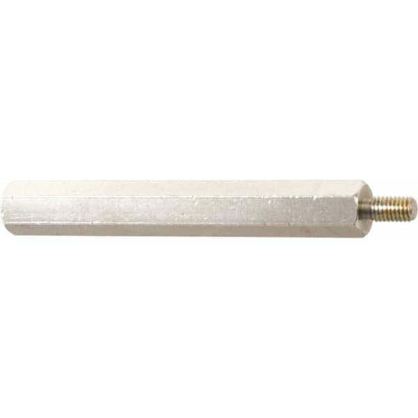 Electro Hardware - #4-40, 1.687" OAL, 3/16" Across Flats, Nylon Male/Female Hex Circuit Board Standoff - Exact Tooling