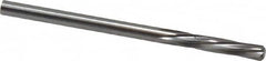 Magafor - #30 Solid Carbide 6 Flute Chucking Reamer - Spiral Flute, 0.1283" Straight Shank, 19/32" Flute Length, 2-1/4" OAL - Exact Tooling