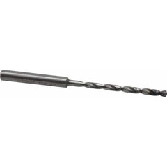 Guhring - 3.5mm 140° 2-Flute Solid Carbide Extra Length Drill Bit - Exact Tooling