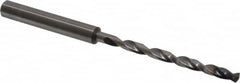 Guhring - 3.6mm 140° 2-Flute Solid Carbide Extra Length Drill Bit - Exact Tooling