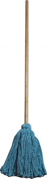 PRO-SOURCE - 1" Large Microfiber Loop End Mop Pad - 4 Ply, Quick Change Connection, Use for General Purpose - Exact Tooling