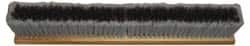 PRO-SOURCE - 24" General Purpose Polypropylene Push Broom - 3" Bristle Length, Wood Block, Threaded Handle Connection, Handle Sold Separately - Exact Tooling