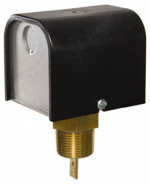 McDonnell & Miller - 160 psi, Brass Housing, General Purpose Flow Switch - 5.1 to 131.1 GPM, 120 VAC Voltage - Exact Tooling