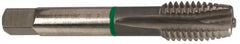 Guhring - M14x2.00 Metric Coarse, 4 Flute, Bright Finish, Cobalt Spiral Point Tap - Plug Chamfer, Right Hand Thread, 3.591" OAL, 0.945" Thread Length, 0.429" Shank Diam, 6H Class of Fit, Series 3912 - Exact Tooling