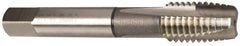 Guhring - #12-24 UNC, 3 Flute, Bright Finish, Cobalt Spiral Point Tap - Plug Chamfer, Right Hand Thread, 2-3/8" OAL, 0.63" Thread Length, 0.22" Shank Diam, 2B Class of Fit, Series 3925 - Exact Tooling