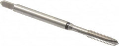 Guhring - #6-40 UNF, 3 Flute, Bright Finish, Cobalt Spiral Point Tap - Plug Chamfer, Right Hand Thread, 2" OAL, 0.433" Thread Length, 0.141" Shank Diam, 2B Class of Fit, Series 3926 - Exact Tooling