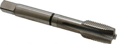 Guhring - 1/2-20 UNF, 3 Flute, Bright Finish, Cobalt Spiral Point Tap - Plug Chamfer, Right Hand Thread, 3.381" OAL, 0.866" Thread Length, 0.367" Shank Diam, 2B Class of Fit, Series 3926 - Exact Tooling