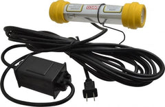 Bayco - 120 Volt, 13 Watt, Electric, Fluorescent Portable Handheld Work Light - 25' Cord, 1 Head, 900 Lumens, Polypropylene, 236mm Long x 61mm Wide x 61mm High - Exact Tooling
