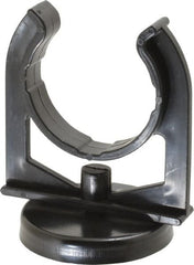 Bayco - 3 Inch Long x 2.6 Inch Wide, Portable Work Light Magnetic Clip - Black - Exact Tooling