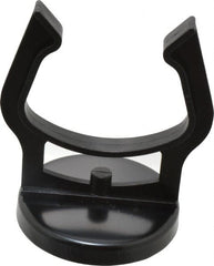 Bayco - 3 Inch Long x 4 Inch Wide, Portable Work Light Magnetic Clip - Black - Exact Tooling