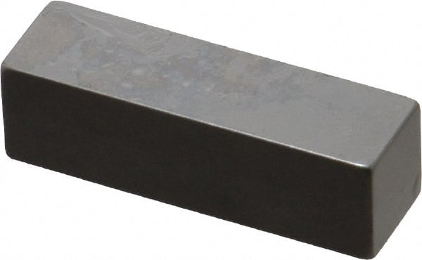 Mitutoyo - 0.35" Rectangular Steel Gage Block - Accuracy Grade 0, Includes Certificate of Inspection - Exact Tooling