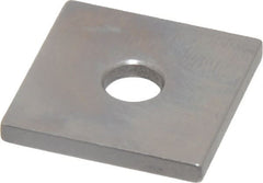 Mitutoyo - 0.11" Square Steel Gage Block - Accuracy Grade 0, Includes Certificate of Inspection - Exact Tooling
