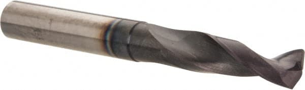 Accupro - 19/64" 140° Solid Carbide Jobber Drill - Exact Tooling