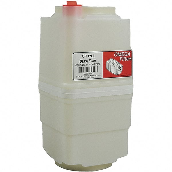 Atrix - Omega ULPA Filter Cartridge - 1 Gallon, ULPA (99.999% efficient @ .12 micron), dry particulate - Exact Tooling