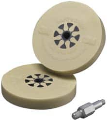3M - 4" Diam, Surface Grinding Wheel - 2,000 Max RPM - Exact Tooling