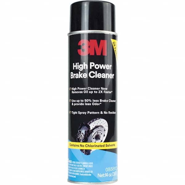 3M - Petroleum Based Brake Parts Cleaner - 14 oz Aerosol Can - Exact Tooling