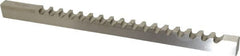 Value Collection - 14mm Keyway Width, Style D-1, Keyway Broach - High Speed Steel, Bright Finish, 9/16" Broach Body Width, 1" to 6" LOC, 13-7/8" OAL - Exact Tooling