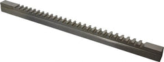 Value Collection - 22mm Keyway Width, Style F-1, Keyway Broach - High Speed Steel, Bright Finish, 1" Broach Body Width, 1" to 6" LOC, 20-1/4" OAL - Exact Tooling
