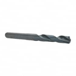 Interstate - 13.5mm Drill, 118° Point, High Speed Steel Silver Deming & Reduced Shank Drill Bit - Exact Tooling