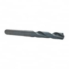 Interstate - 13.5mm Drill, 118° Point, High Speed Steel Silver Deming & Reduced Shank Drill Bit - Exact Tooling