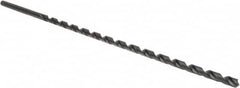 Value Collection - 7/16" 118° 2-Flute High Speed Steel Extra Length Drill Bit - Exact Tooling