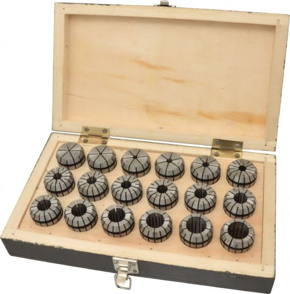 Interstate - 3/32 to 3/4" ER32 Collet - 0.0005" TIR - Exact Tooling