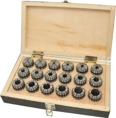 Interstate - 3/32 to 3/4" ER32 Collet - 0.0005" TIR - Exact Tooling