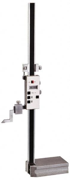 Value Collection - 12" Electronic Height Gage - 0.0005" Resolution, Accurate to 0.001", LCD Display - Exact Tooling