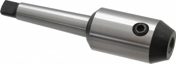 Interstate - 2MT Taper Shank 1/2" Hole End Mill Holder/Adapter - 70mm Projection - Exact Tooling
