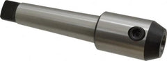 Interstate - 4MT Taper Shank 3/4" Hole End Mill Holder/Adapter - 77.5mm Projection - Exact Tooling