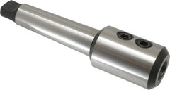 Interstate - 4MT Taper Shank 7/8" Hole End Mill Holder/Adapter - 82.5mm Projection - Exact Tooling