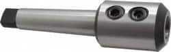 Interstate - 4MT Taper Shank 1" Hole End Mill Holder/Adapter - 82.5mm Projection - Exact Tooling