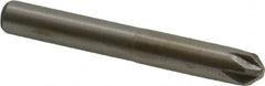 Interstate - 3/16" Head Diam, 3/16" Shank Diam, 6 Flute 90° Cobalt Countersink - Exact Tooling
