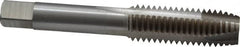 Interstate - 9/16-12 UNC, 3 Flute, Bright Finish, High Speed Steel Spiral Point Tap - Plug Chamfer, Right Hand Thread, 3-19/32" OAL - Exact Tooling