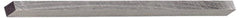 Interstate - M35 Cobalt Square Tool Bit Blank - 5/8" Wide x 5/8" High x 6" OAL - Exact Tooling