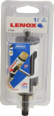 Lenox - 1-1/4" Diam, 1-9/16" Cutting Depth, Hole Saw - Bi-Metal Saw, Toothed Edge - Exact Tooling