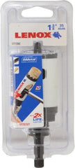 Lenox - 1-3/8" Diam, 1-9/16" Cutting Depth, Hole Saw - Bi-Metal Saw, Toothed Edge - Exact Tooling