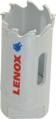 Lenox - 1" Diam, 1-1/2" Cutting Depth, Hole Saw - Carbide-Tipped Saw, Toothed Edge - Exact Tooling