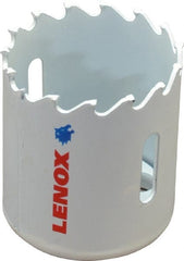 Lenox - 1-5/8" Diam, 1-1/2" Cutting Depth, Hole Saw - Carbide-Tipped Saw, Toothed Edge - Exact Tooling
