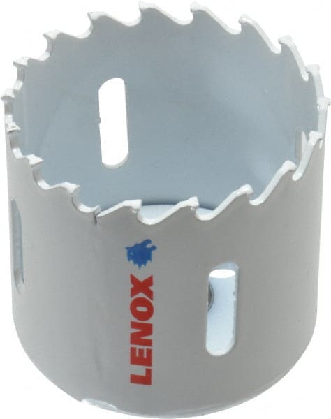Lenox - 2" Diam, 1-1/2" Cutting Depth, Hole Saw - Carbide-Tipped Saw, Toothed Edge - Exact Tooling