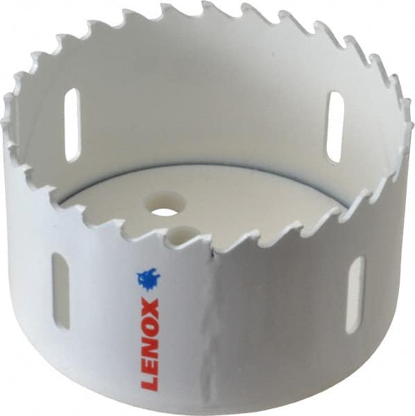 Lenox - 3-1/4" Diam, 1-1/2" Cutting Depth, Hole Saw - Carbide-Tipped Saw, Toothed Edge - Exact Tooling