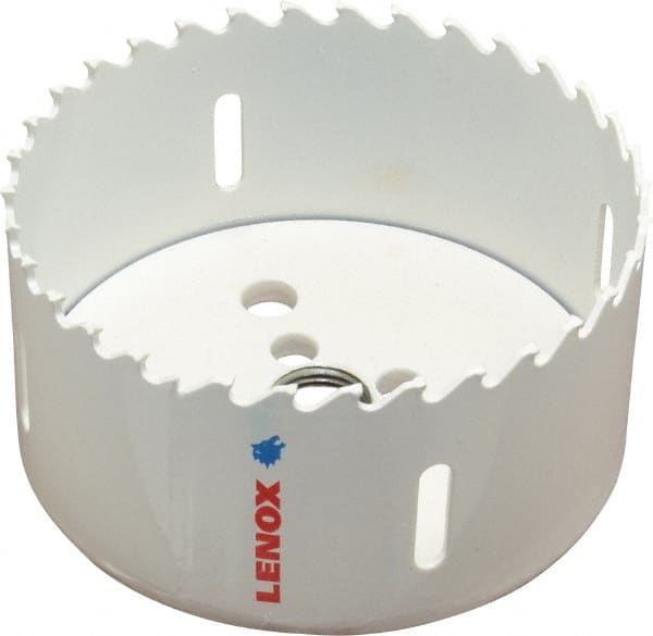 Lenox - 3-5/8" Diam, 1-1/2" Cutting Depth, Hole Saw - Carbide-Tipped Saw, Toothed Edge - Exact Tooling
