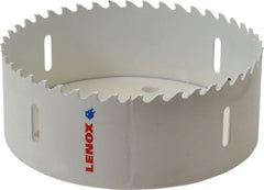 Lenox - 4-3/4" Diam, 1-1/2" Cutting Depth, Hole Saw - Carbide-Tipped Saw, Toothed Edge - Exact Tooling
