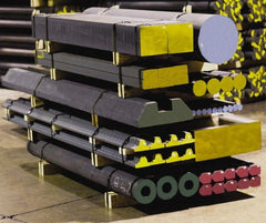 Made in USA - 1-1/2 Inch Thick x 3-1/2 Inch Wide x 36 Inch Long, Iron Rectangular Bar - Ductile Iron - Exact Tooling