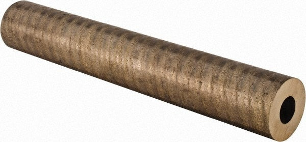 Made in USA - 2 Inch Outside Diameter x 13 Inch Long, Aluminum Bronze Round Tube - 1 Inch Inside Diameter, Alloy Aluminum Bronze (CDA 954), 9 Lb. Shipping Weight - Exact Tooling
