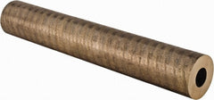 Made in USA - 2 Inch Outside Diameter x 13 Inch Long, Aluminum Bronze Round Tube - 1 Inch Inside Diameter, Alloy Aluminum Bronze (CDA 954), 9 Lb. Shipping Weight - Exact Tooling