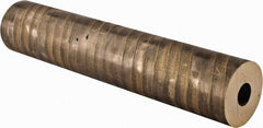 Made in USA - 2-1/2 Inch Outside Diameter x 13 Inch Long, Aluminum Bronze Round Tube - 1 Inch Inside Diameter, Alloy Aluminum Bronze (CDA 954), 16 Lb. Shipping Weight - Exact Tooling